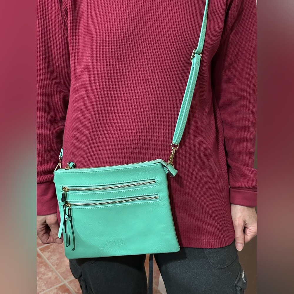 Mint Green Crossbody Bag